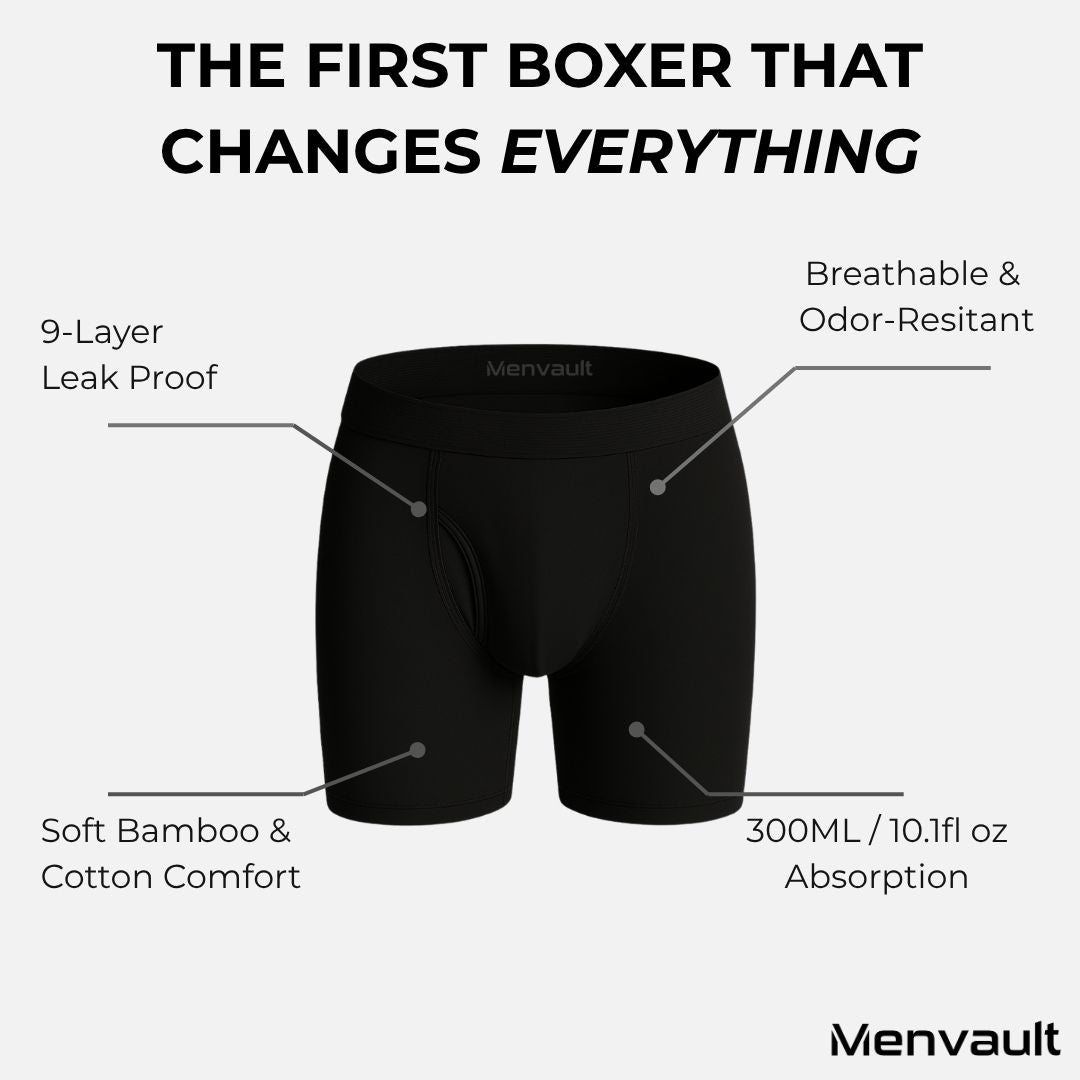 Men's All-Day Protection Boxer Briefs